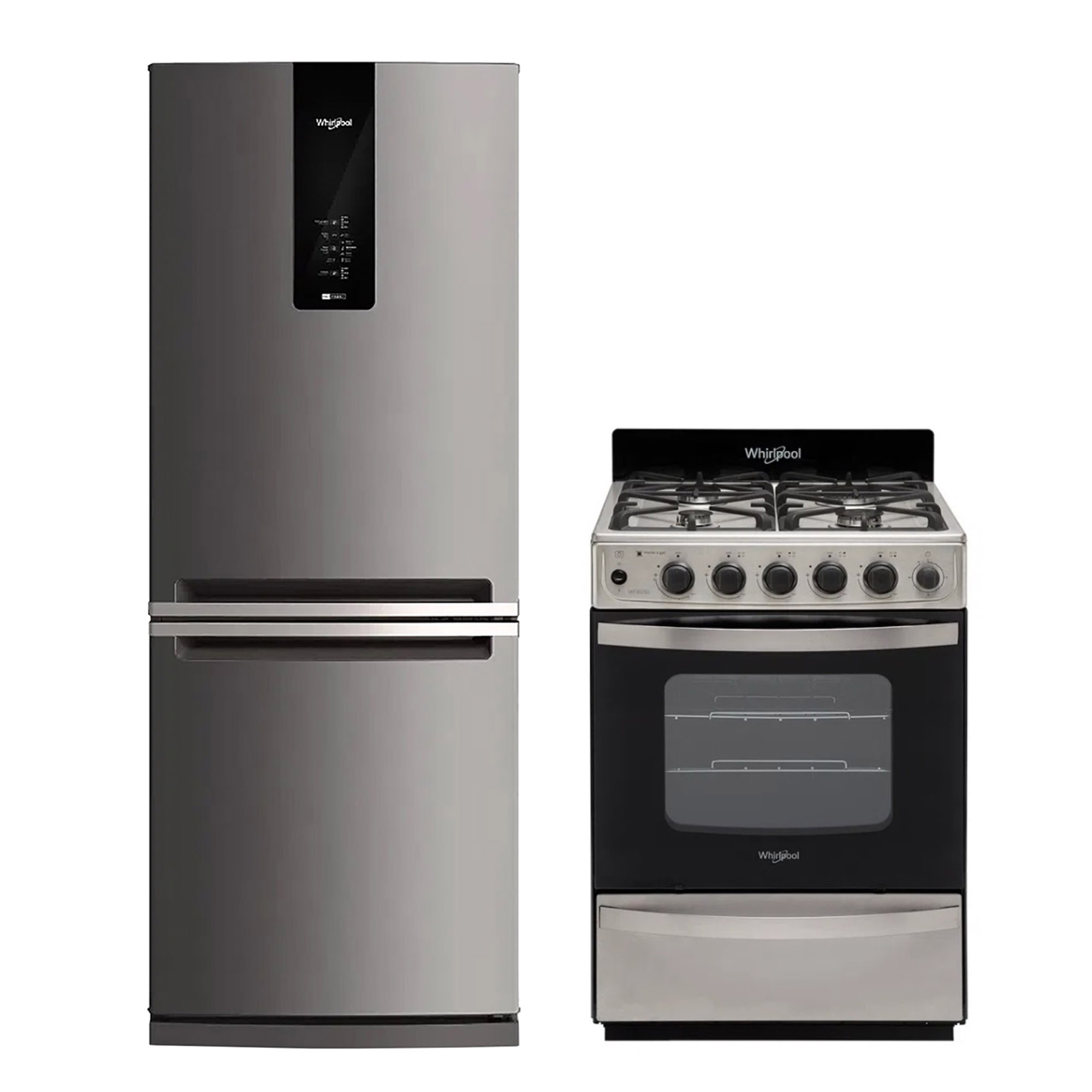Cocina Whirlpool Multigas 4 Horn Ac Inox 55Cm Wfx57Di | Foschia