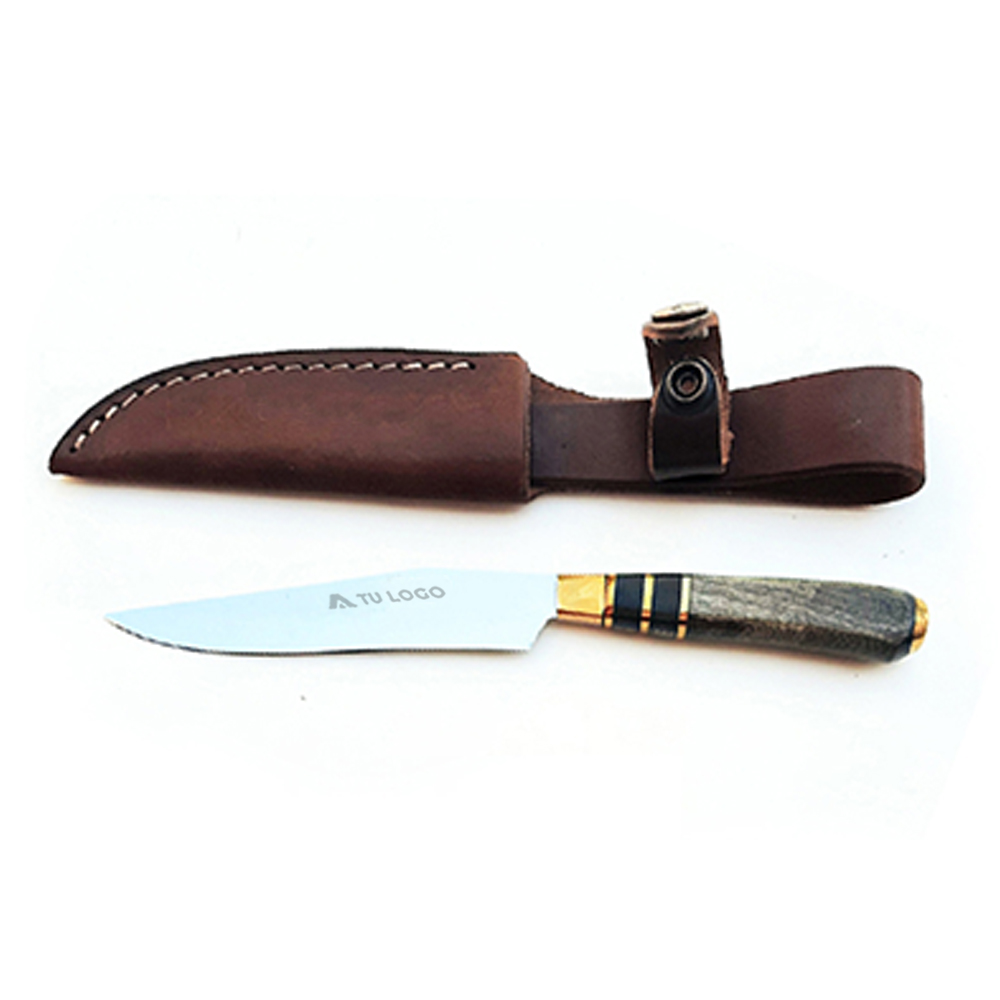 Cuchillo Grabado Personalizado Francia Mediano con Vaina de 14 Cm Cuchillo Grabado Personalizado Francia Mediano con Vaina de 14 Cm