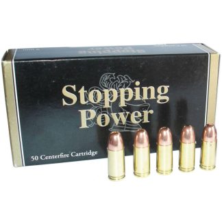 Balas Stopping Power Cal 9mm 124 grains x 50 Balas Stopping Power Cal 9mm 124 grains x 50