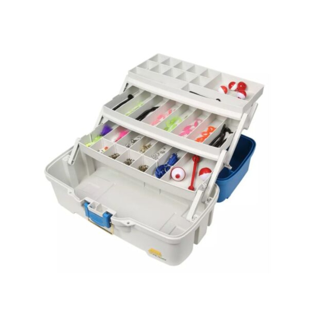 Caja De Pesca Plano Let's Fish 3 Bandejas Caja De Pesca Plano Let's Fish 3 Bandejas