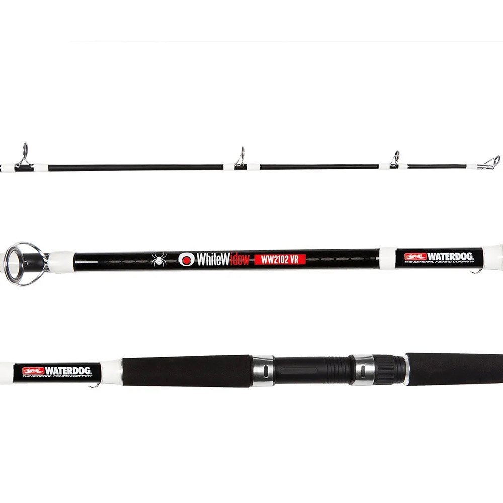 Caña Spinning Waterdog White Widow Variada 2.40 Metros 2 Tramos Caña Spinning Waterdog White Widow Variada 2.40 Metros 2 Tramos