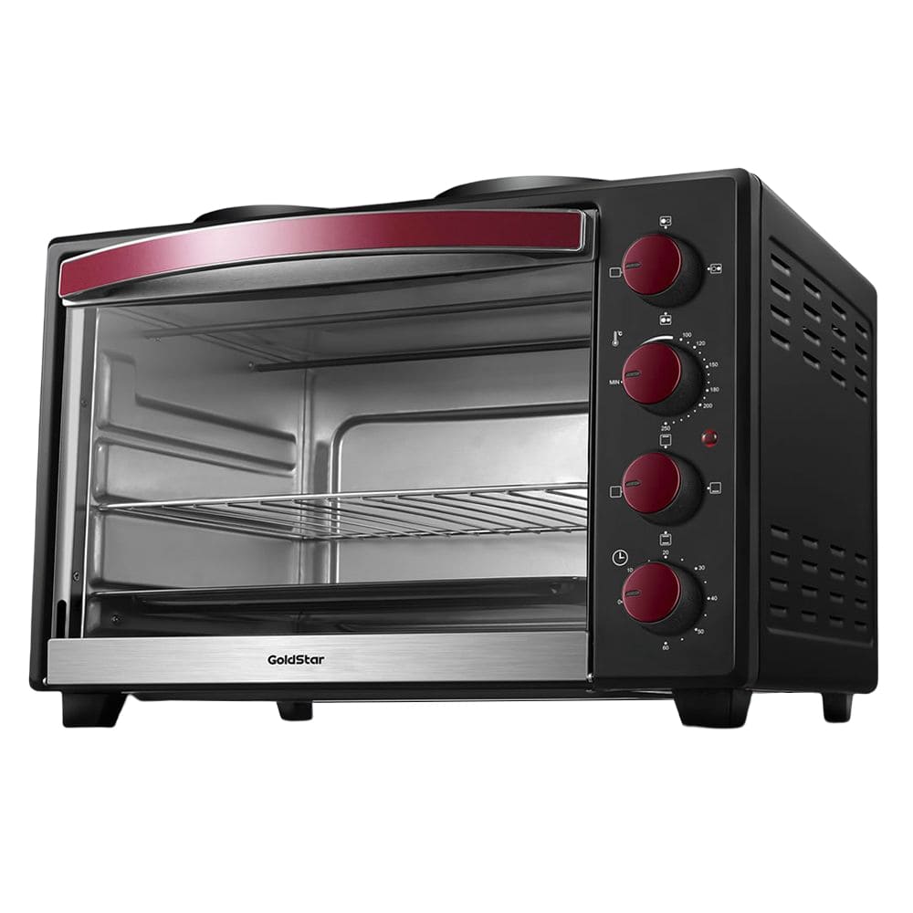Horno Eléctrico Goldstar 2 anafes GLDH-92 Horno Eléctrico Goldstar 2 anafes GLDH-92