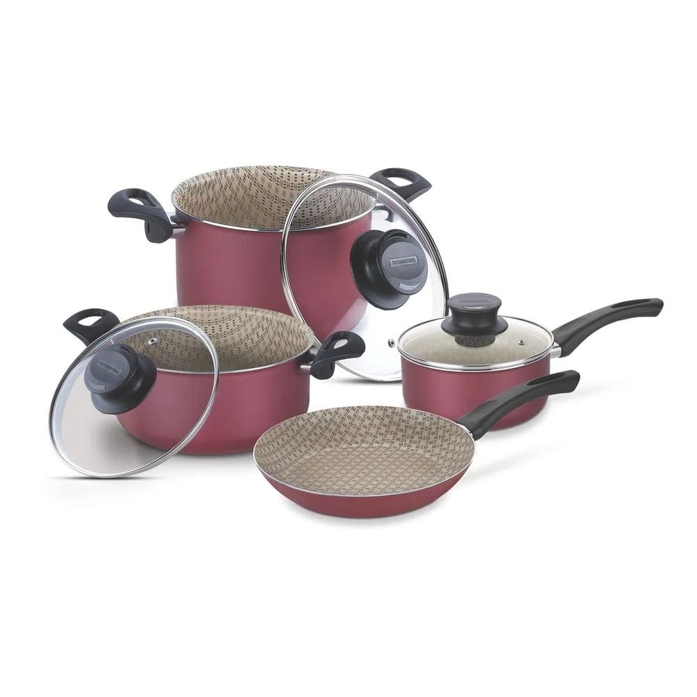 Batería de Cocina Tramontina Paris 7 Piezas Batería de Cocina Tramontina Paris 7 Piezas
