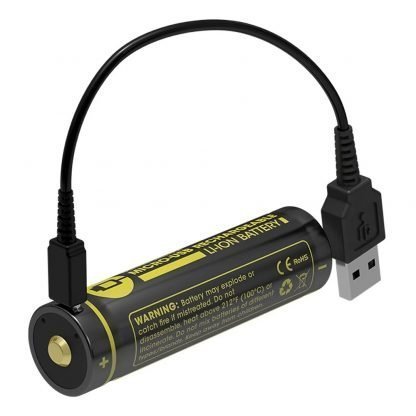 Batería Recargable Nitecore USB NL1826R