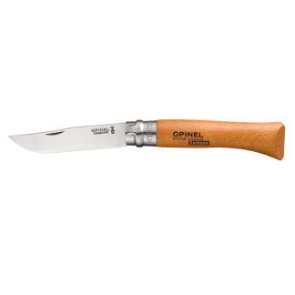 Navaja Cortapluma Opinel Madera Acero Carbono N° 10 France