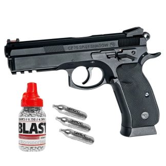 Pistola CO2 ASG Réplica CZ 75 SP-01 Shadow Pistola CO2 ASG Réplica CZ 75 SP-01 Shadow
