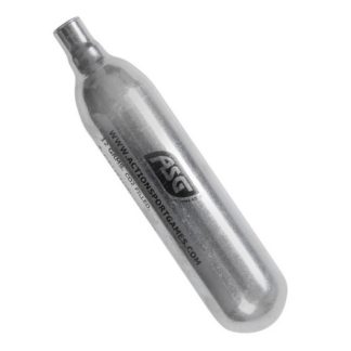 Garrafa CO2 ASG para Pistolas Gas Comprimido Garrafa CO2 ASG para Pistolas Gas Comprimido