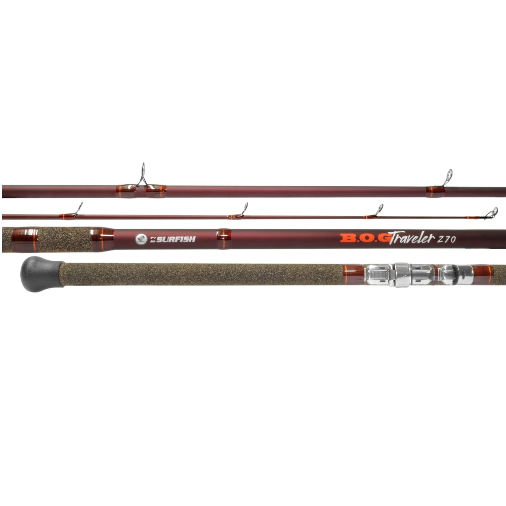 Caña Surfish Baitcast Bog Traveler 3 Tramos Caña Surfish Baitcast Bog Traveler 3 Tramos