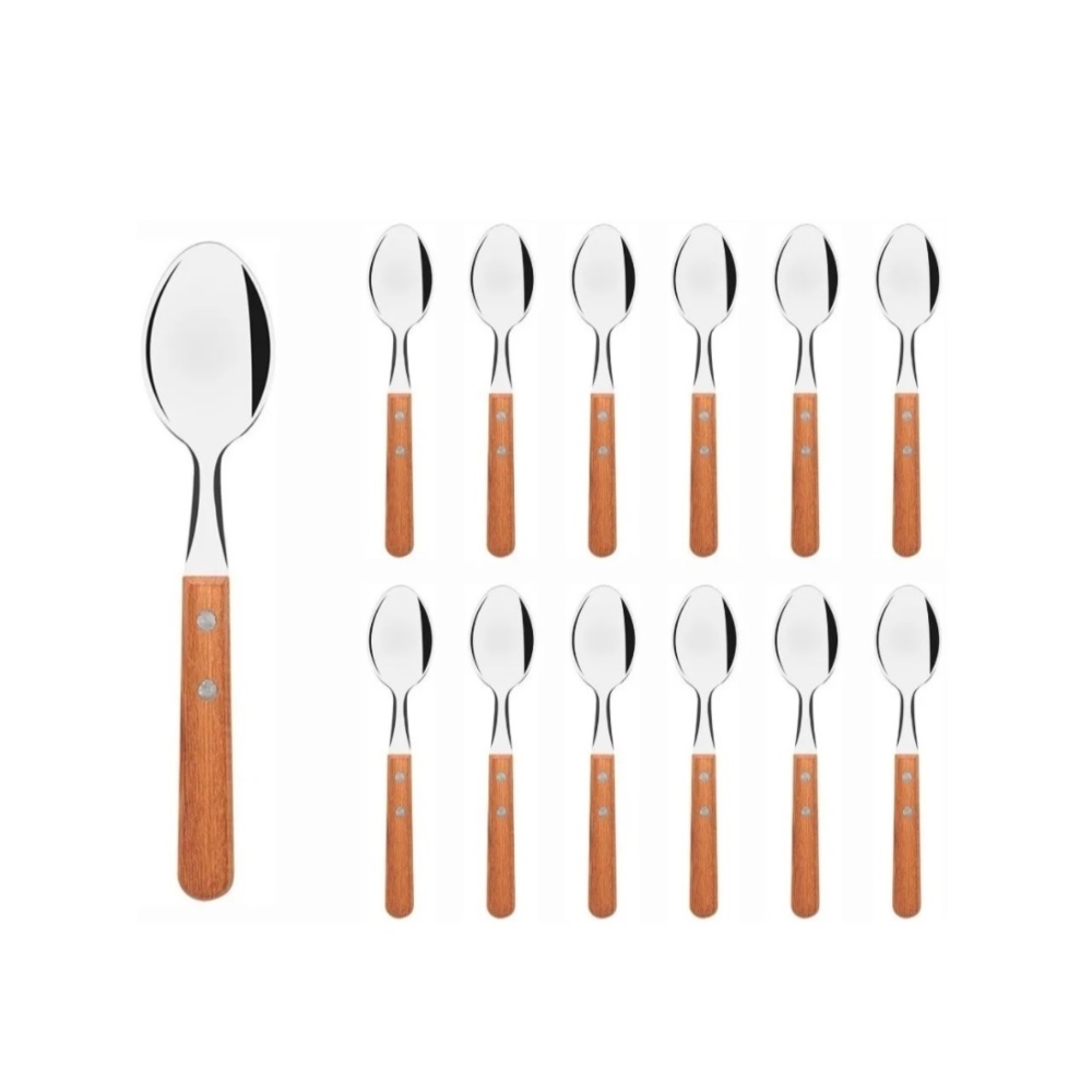 Set de Cucharas Tramontina Dynamic 12 Unidades Set de Cucharas Tramontina Dynamic 12 Unidades