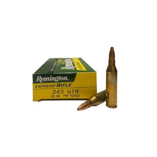 Balas Remington Core Lokt Cal 243 80 gr x 20 Balas Remington Core Lokt Cal 243 80 gr x 20