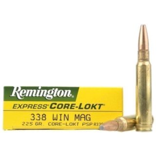 Balas Remington Core Lokt Cal 338 Win Mag 225 Gr x 20 Balas Remington Core Lokt Cal 338 Win Mag 225 Gr x 20