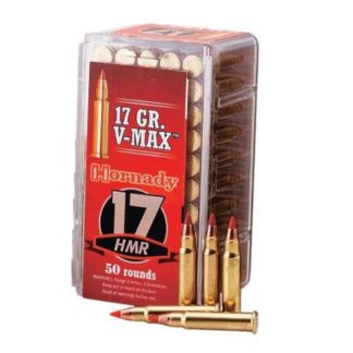 Balas Hornady V-MAX Cal 17 HMR 17 Gr x 50 Balas Hornady V-MAX Cal 17 HMR 17 Gr x 50