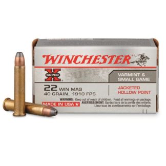 Balas 22 WMR Mag Winchester Super X 40 Gr x 50 Balas 22 WMR Mag Winchester Super X 40 Gr x 50