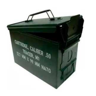 Caja Metálica Hermética para Municiones Caja Metálica Hermética para Municiones
