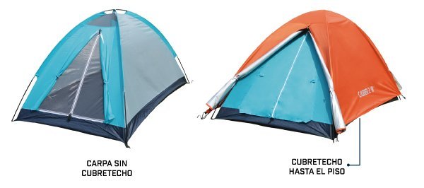 cubretecho de la carpa waterdog caliber 2