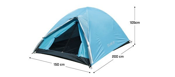 medidas carpa waterdog dome 1