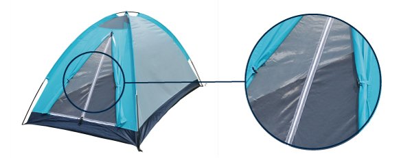 mosquitero de la carpa waterdog caliber 2